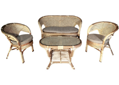 Комплект для террасы 02/15 с диваном. Фото №3