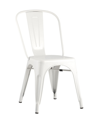 Стул TOLIX белый матовый. Фото