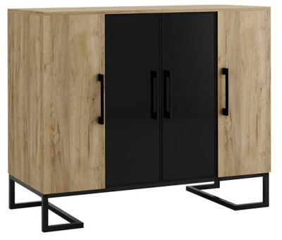 Тумба под оргтехнику Loft Дуб Натур фото Тумба под оргтехнику Loft Дуб Натур. Фото №2