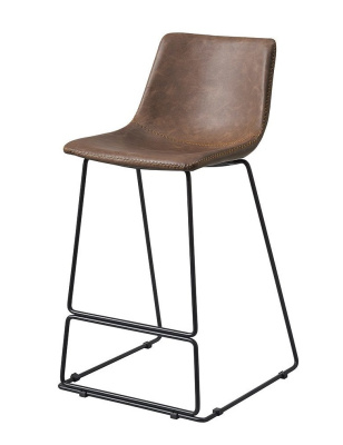 Полубарный стул CQ-8347B brown 2075 фото Полубарный стул CQ-8347B brown 2075. Фото №2