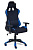 Кресло Айгир (iGear) (Чёрная + синяя ткань)