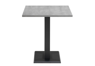 Стол деревянный Мичиган Лофт 110х70 25 мм бетон / черный матовый фото Стол деревянный Мичиган Лофт 110х70 25 мм бетон / черный матовый. Фото №3