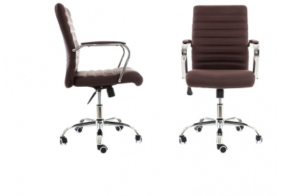 Стул Компьютерное кресло Tongo коричневое фото Стул Компьютерное кресло Tongo коричневое. Фото №2