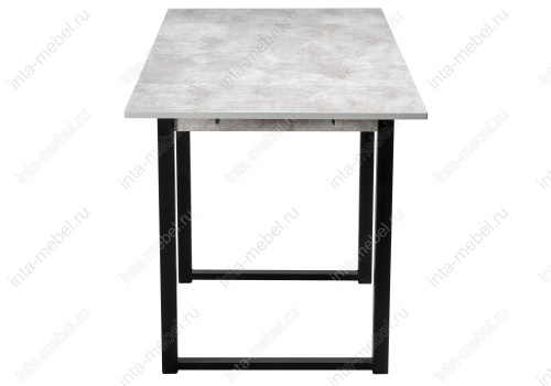 Стол деревянный Форли бетон / черный матовый. Фото №6