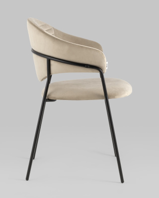 Стул Алексис велюр капучино. Фото №4