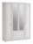 Белла Шкаф 4-створчатый белый/джелато софт. Фото №1