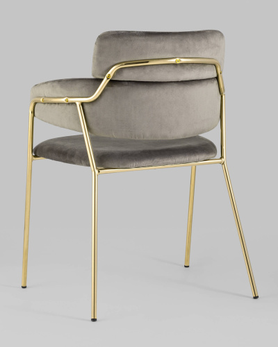 Стул Полин коричневый. Фото №6