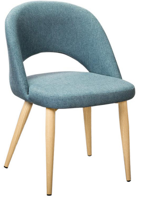 Кресло Lars Сканди Блю/Натур фото Кресло Lars Сканди Блю/Натур. Фото №2