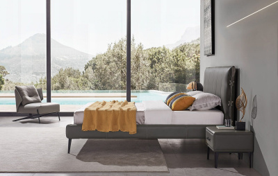 Кровать 1727 графит фото Кровать 1727 графит. Фото №3