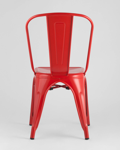Стул TOLIX красный глянцевый фото Стул TOLIX красный глянцевый. Фото №7