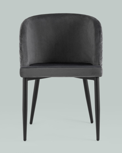 Стул Оскар велюр серый фото Стул Оскар велюр серый. Фото №5