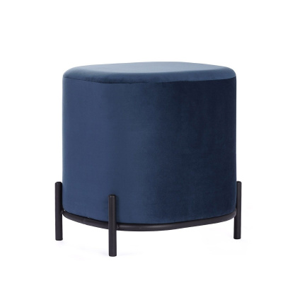 Пуф FS-25-42 глубокий синий. Фото №2