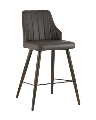 Стул полубарный Коналл экокожа таупе фото Стул полубарный Коналл экокожа таупе. Фото №2