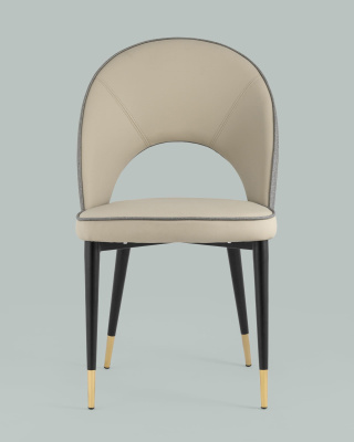 Стул Сохо экокожа серый. Фото