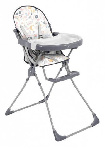 Стул для кормления Polini kids 152, белый. Фото №1