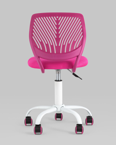 Кресло компьютерное детское Анна ярко-розовый. Фото №6