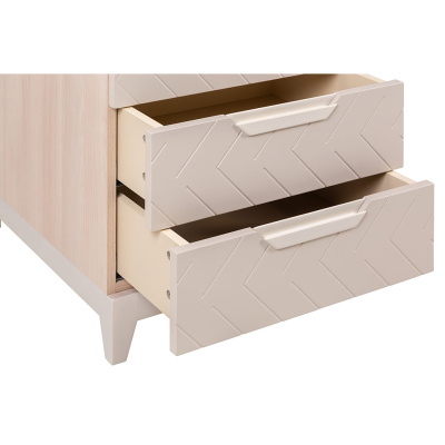 Шкаф с ящиками универсальный Сканди Жемчужно-белый фото Шкаф с ящиками универсальный Сканди Жемчужно-белый. Фото №5