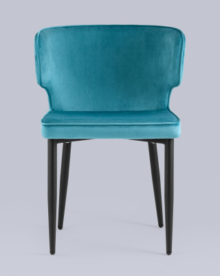 Стул Матео велюр темно-бирюзовый. Фото