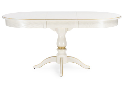 Стол деревянный Сайрус слоновая кость / золото. Фото №3