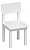 Стул Polini kids Simple 105 S, белый