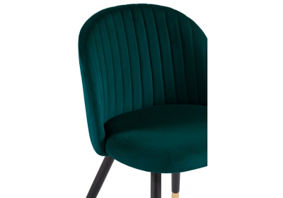 Стул Gabi green / black. Фото