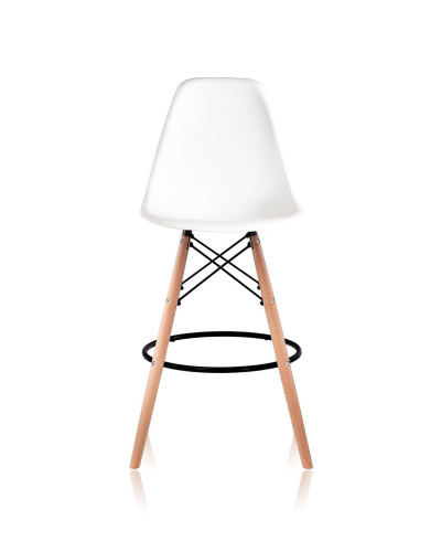 Стул барный DSW, белый. Фото №4