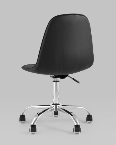 Стул офисный Тейлор экокожа черный. Фото №7