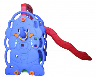 Комлекс игровой Слоник ZK009-1, красный, синий фото Комлекс игровой Слоник ZK009-1, красный, синий. Фото №5