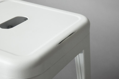 Табурет металлический Secret De Maison Loft mod. 008 White фото Табурет металлический Secret De Maison Loft mod. 008 White. Фото №4