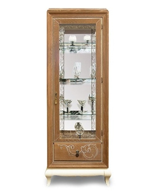 Шкаф с витриной Соната ММ-284-01( /01) фото Шкаф с витриной Соната ММ-284-01( /01). Фото