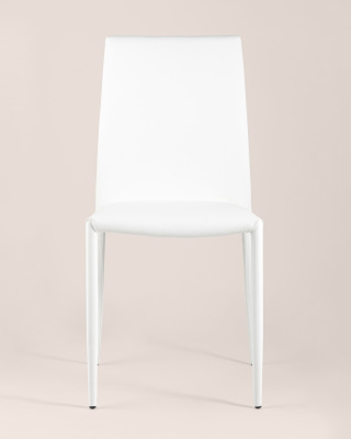 Стул ABNER экокожа белый. Фото №5