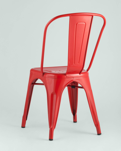 Стул TOLIX красный глянцевый фото Стул TOLIX красный глянцевый. Фото №6