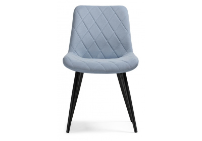 Стул Fox black / light blue. Фото №2