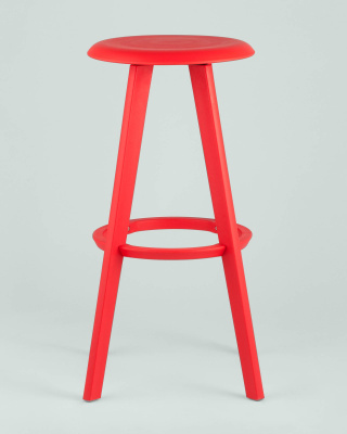 Стул полубарный Меган велюр черный. Фото №4