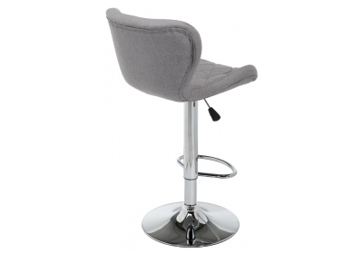 Барный стул Porch grey fabric. Фото №4