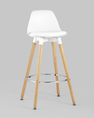 Стул барный Мартин белый фото Стул барный Мартин белый. Фото №3