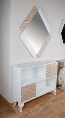 Тумба NORA 3009.4 Blanco mate. Фото